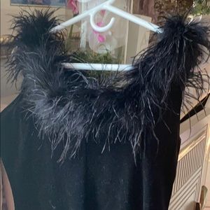 Beautiful sleeveless velour classy shirt